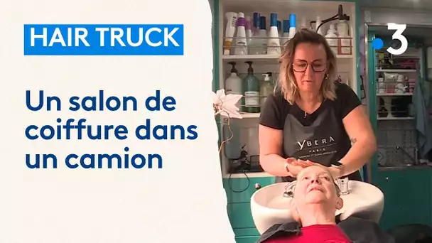 Hair truck : un salon de coiffure dans un camion, "c'est un tel confort de vie"