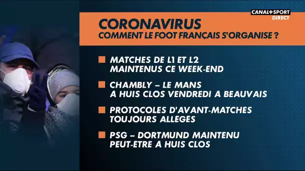Le point pour le football français après le coronavirus