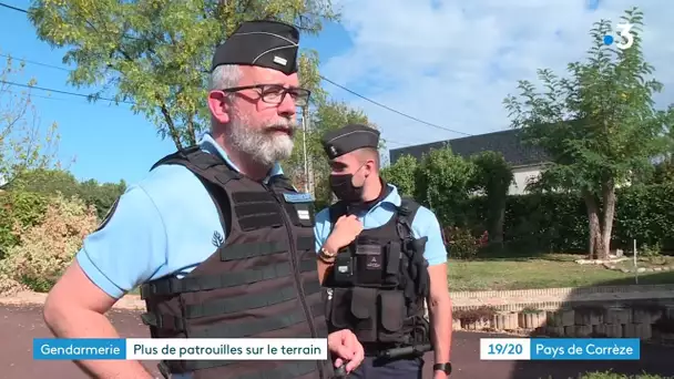Cambriolages :  la patrouille de gendarmerie de la Corrèze
