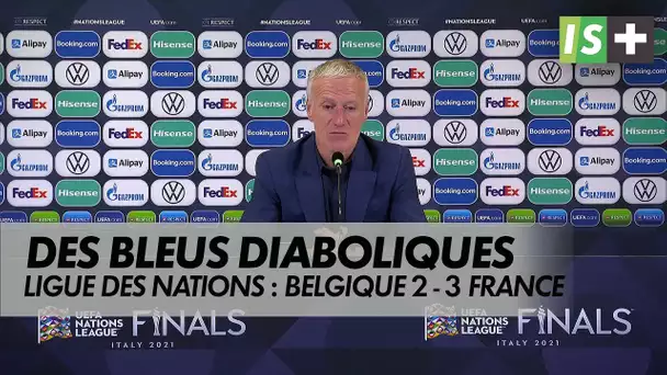 Didier Deschamps en conférence de presse après le match