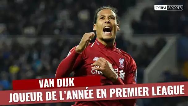 Premier League : Virgil van Dijk élu joueur de l'année