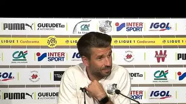 Conférence de presse de Luka Elsner, coach de l'Amiens SC