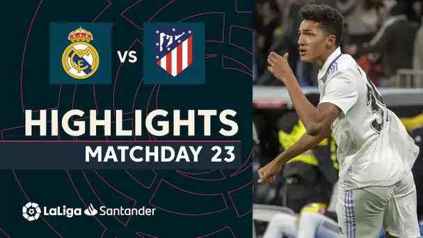 Resumen de Real Madrid vs Atlético de Madrid (1-1)