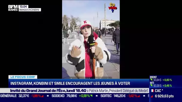 Hebdo Com: Instagram, Konbini, et Smile encouragent les jeunes à voter