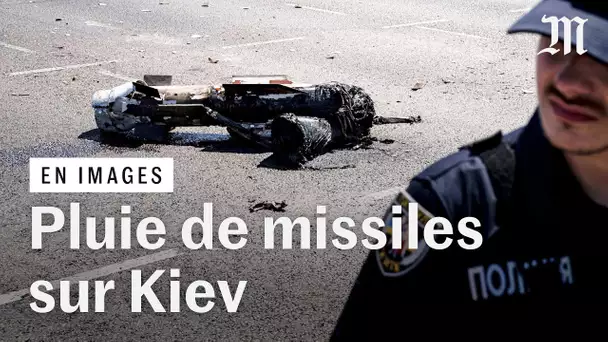 Ukraine : un projectile tombe au milieu de la circulation à Kiev