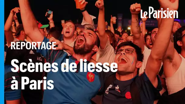 France - All Blacks (27-13) : place de la Concorde, ambiance survoltée pour la victoire des Bleus