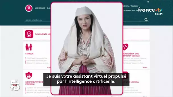 Albanie : une intelligence artificielle à la tête d’un ministère - - Le 5/5 de Lorrain Sénéchal