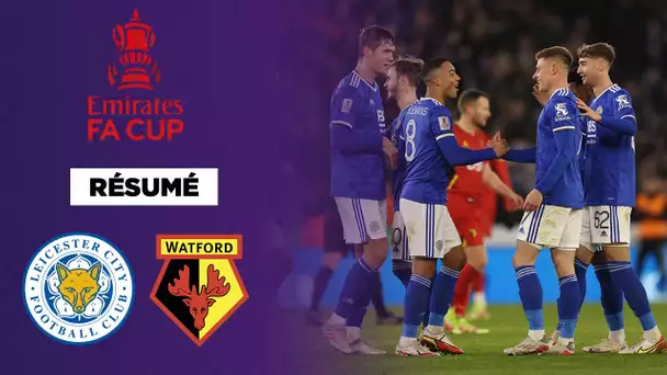 🇬🇧 Résumé - Fa Cup : Leicester sans pitié pour Watford