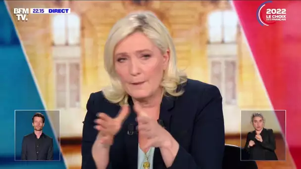Marine Le Pen souhaite "réintégrer les soignants suspendus" pendant la crise sanitaire