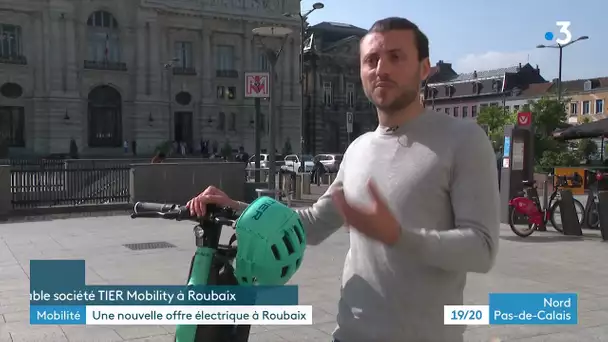 Trottinettes et vélos, une nouvelle offre électrique à Roubaix