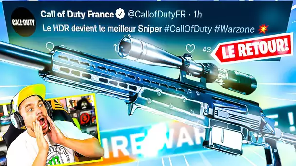 le RETOUR de L'HDR sur WARZONE 🤯