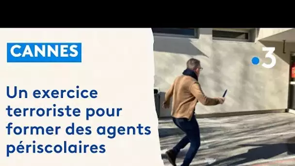 À Cannes, un exercice terroriste pour former des agents périscolaires