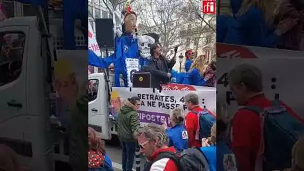 Paris : manifestation du jeudi 23 mars 2023 contre la réforme des retraites