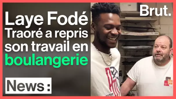 Régularisé, Laye Fodé Traoré a repris son travail en boulangerie