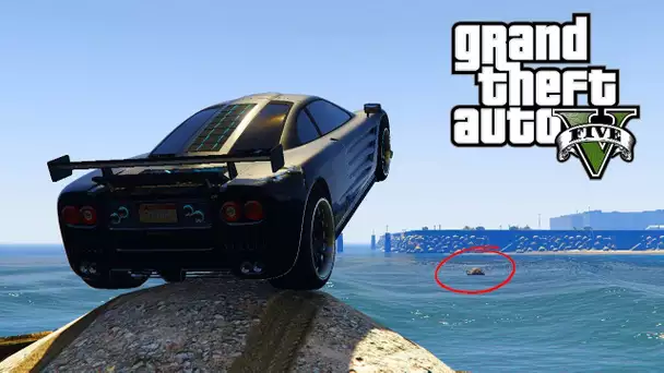 GTA 5 CE STUNT EST IMPOSSIBLE !? SAUTER SUR UN APC EN GP1