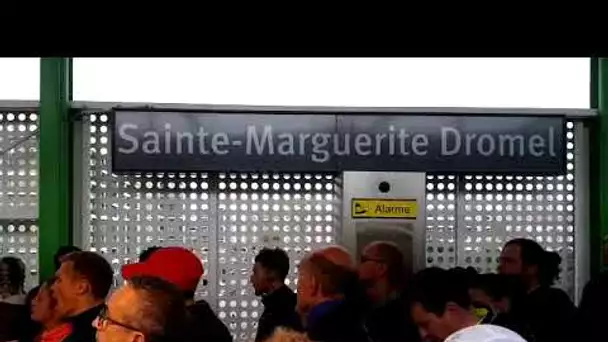 Marseille Cassis 2018 :  Dans le métro