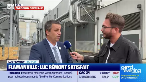 EPR de Flamanville: Luc Rémont satisfait de l'allumage du réacteur