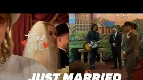 Sophie Turner et Joe Jonas mariés à Las Vegas après les Billboards Music Awards