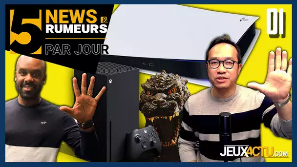 5 NEWS & RUMEURS PAR JOUR #01 - Émission Quotidienne Jeuxactu