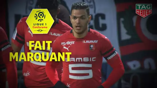 Le 1 fait marquant de la 31ème journée de Ligue 1 Conforama / 2018-19
