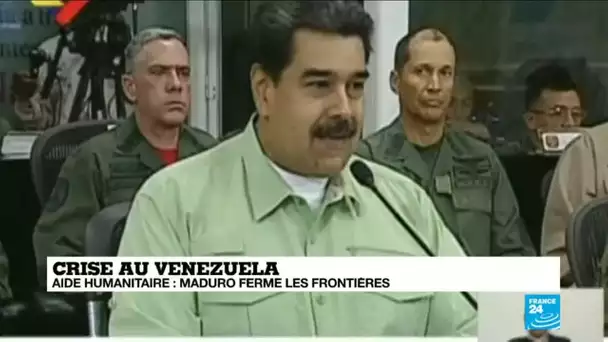 Nicolas Maduro ferme la frontière avec le Brésil