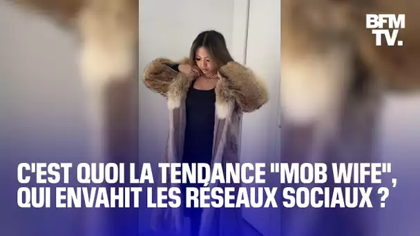 Fausse fourrure, bijoux en or, robes sexy et élégantes: quelle est cette tendance "Mob Wife"?