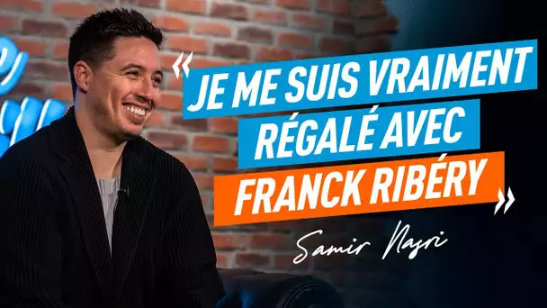 Samir Nasri : "Je me suis vraiment régalé avec Franck Ribéry"