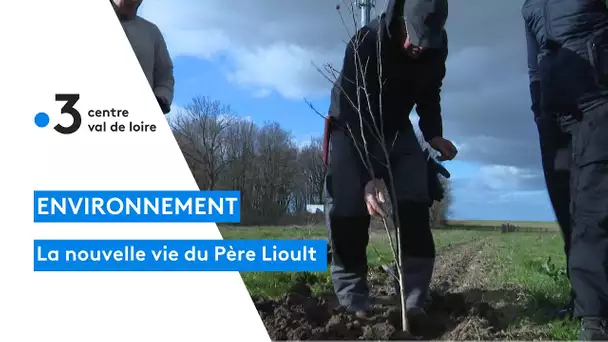 Création d'une forêt comestible au sud de Dreux par le Père Jean-Marie Lioult : belle initiative !