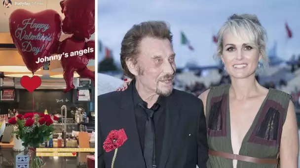 Comment Laeticia Hallyday a fêté la Saint-Valentin... avec une pensée pour "son Johnny"