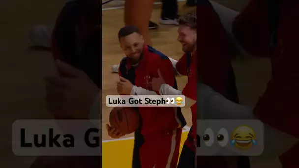 Luka Doncic & Nikola Jokic Joke With Stephen Curry At The 2024 #NBAAllStar Game! 😲🤣| #Shorts