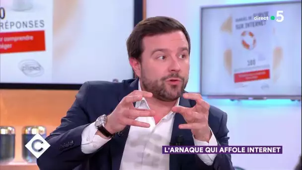 L'arnaque qui affole Internet - C à Vous - 07/02/2019