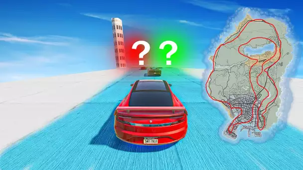 JE FAIT LE TOUR DE LA MAP DE GTA 5