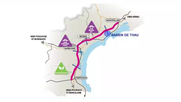 Sète-Lagune de Thau : les opposants au tracé de la LGV entre Montpellier et Béziers haussent le ton