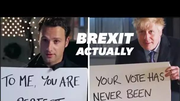 Boris Johnson parodie le film "Love Actually" dans un clip de campagne