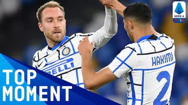 Eriksen scores his first goal of the season for Inter! | Napoli 1-1 Inter | Top Moment | Serie A TIM