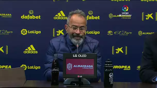 Rueda de prensa Cádiz CF vs Real Betis