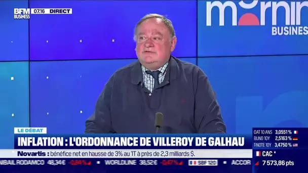 Nicolas Doze face à Jean-Marc Daniel : Inflation, l'ordonnance de Villeroy de Galhau