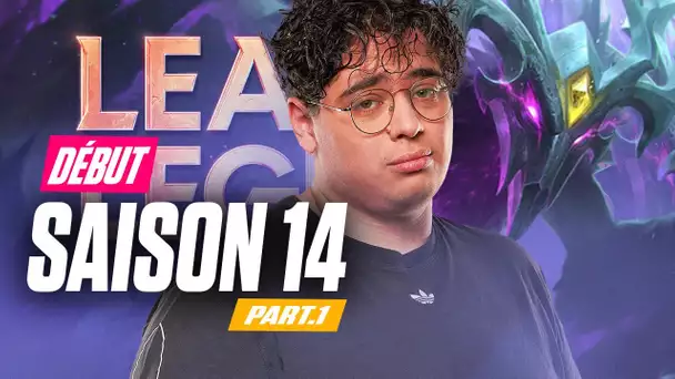 DÉBUT DE LA NOUVELLE SAISON DE LEAGUE OF LEGENDS AVEC RIPP part. 1