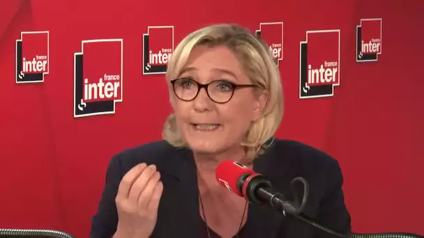 Marine Le Pen, invitée du grand entretien