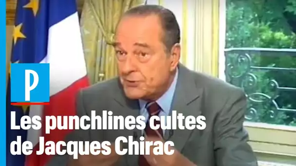 «Pschitt», «Abracadabrantesque»...  : les phrases cultes de Jacques Chirac