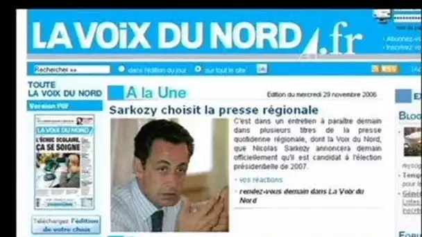 Candidature Nicolas Sarkozy