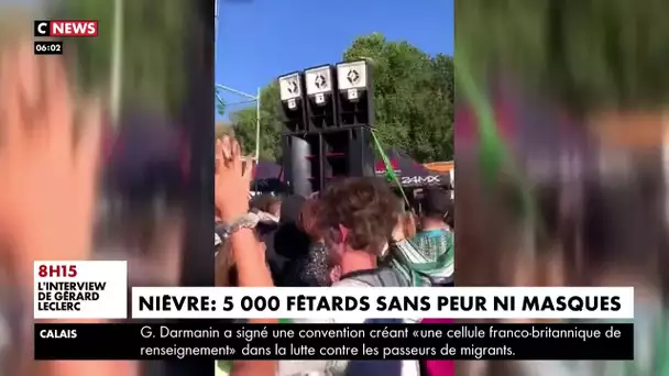 Nièvre : 5 000 fêtards sans peur ni masques