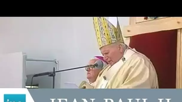 Jean-Paul II en Bretagne en 1996 - Archive INA