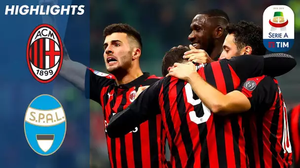 Milan 2-1 SPAL | Ten Man Milan Get Past Spal at the San Siro | Serie A