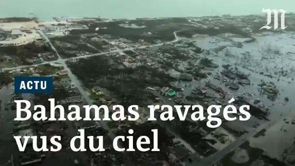 Bahamas : les premières images aériennes des dégâts de l’ouragan Dorian
