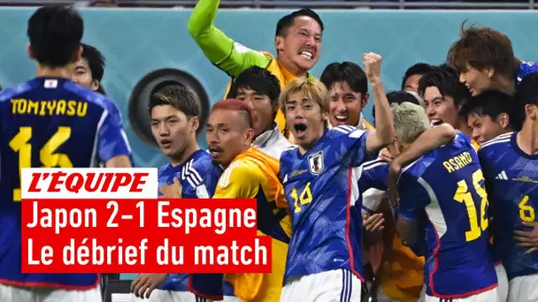 Japon 2-1 Espagne : Le débrief du match (Coupe du monde 2022)