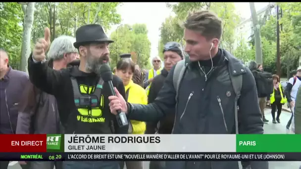 Jérôme Rodrigues : «L'important c'est les gens, ceux qui marchent, qui sont là depuis 49 actes»