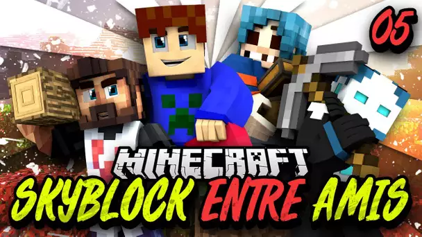 Skyblock entre amis #5 - Il pleut des mobs