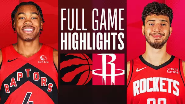 RAPTORS at ROCKETS | FULL GAME HIGHLIGHTS | February 2, 2024