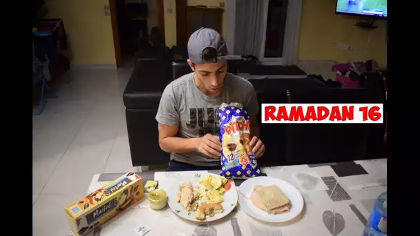 Ramadan 16 : Mon repas a 3 heures du matin .